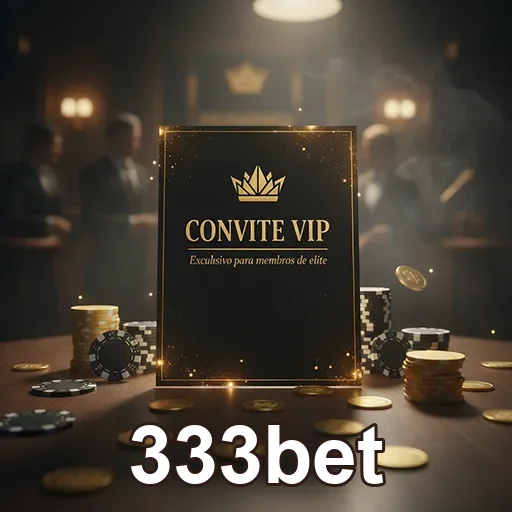 Imagem promocional do 333bet com destaque para o nível VIP 07 no site de apostas.