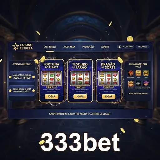 Tela de jogos rápidos de casino acessíveis na 333bet